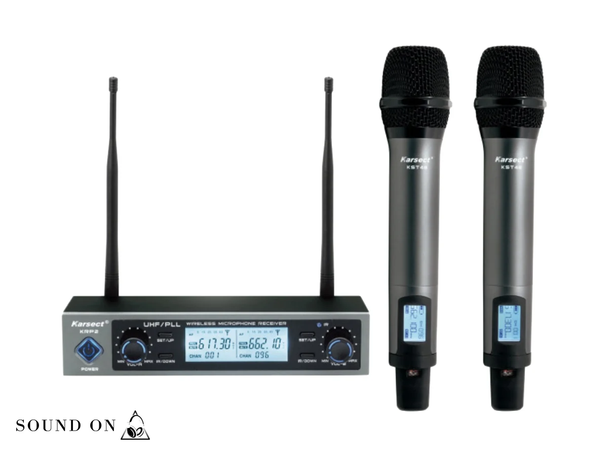 זוג מיקרופונים אלחוטיים Meres KT926H